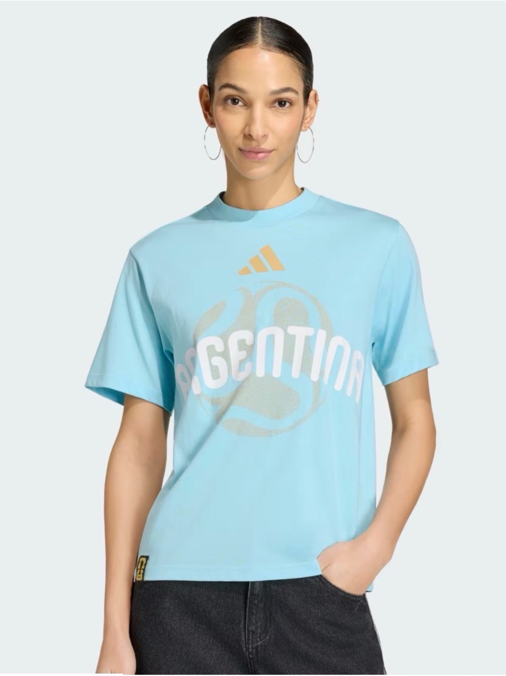 NWT Adidas FIFA WORLD CUP 26™ ARGENTINA T-SHIRT Size Large - Picture 2 of 10